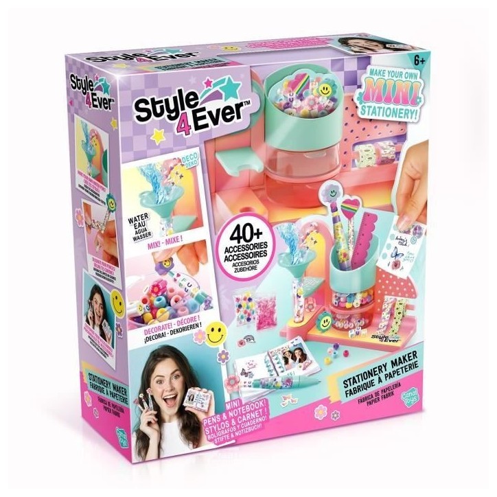 Canal Toys - STYLE 4 EVER - Mini Fabrique a papeterie: mini stylos, crayons et cahiers - OFG 323 Canal Toys - STYLE 4 EVER - Mini Fabrique a papeterie: mini stylos, crayons et cahiers - OFG 323