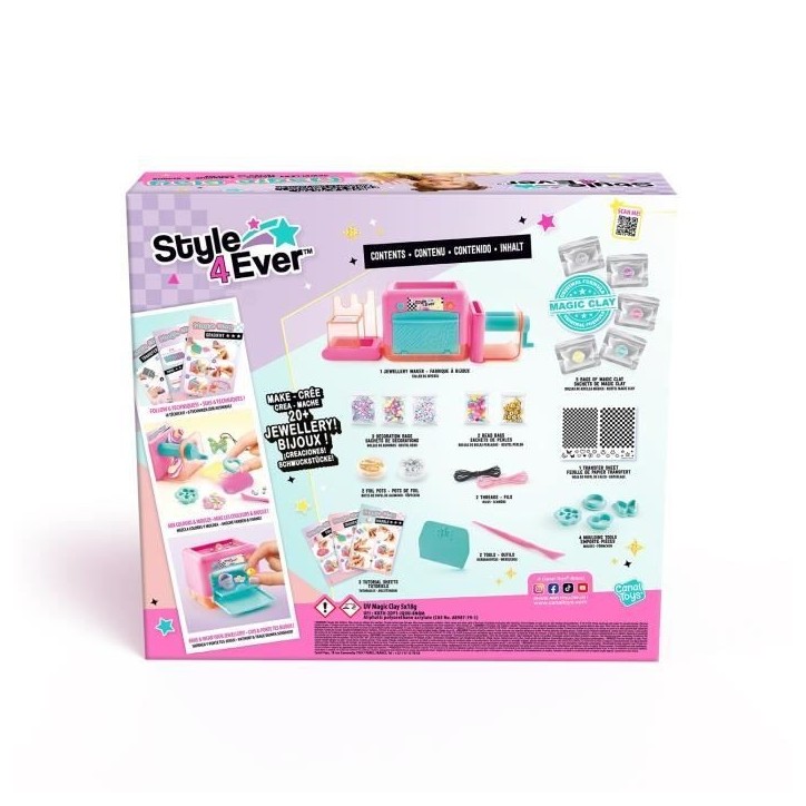 Canal Toys - Style 4 Ever - Magic Clay - Fabrique a bijoux - OFG 333