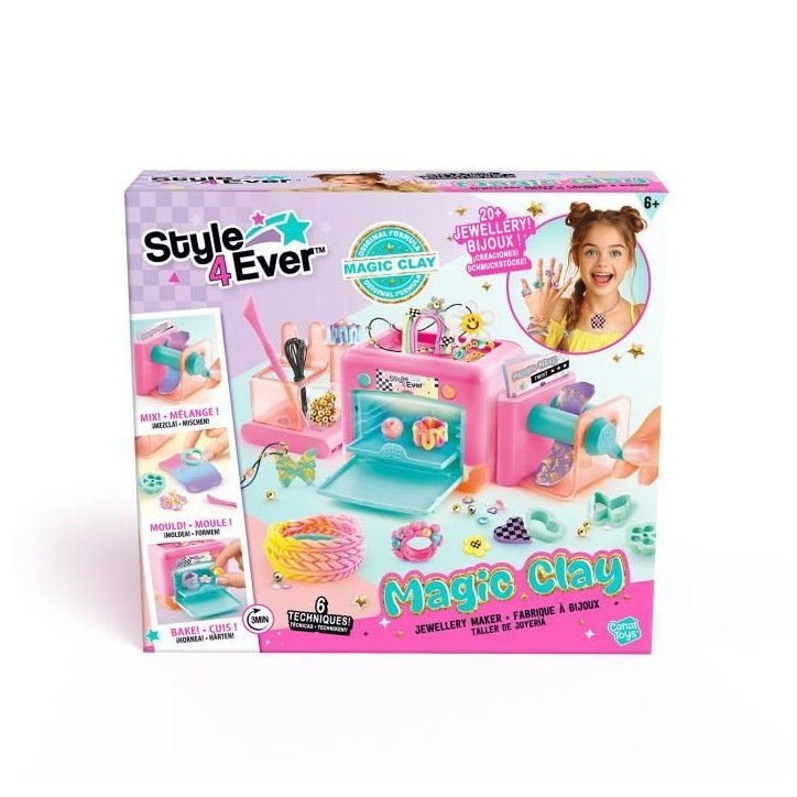 Canal Toys - Style 4 Ever - Magic Clay - Fabrique a bijoux - OFG 333