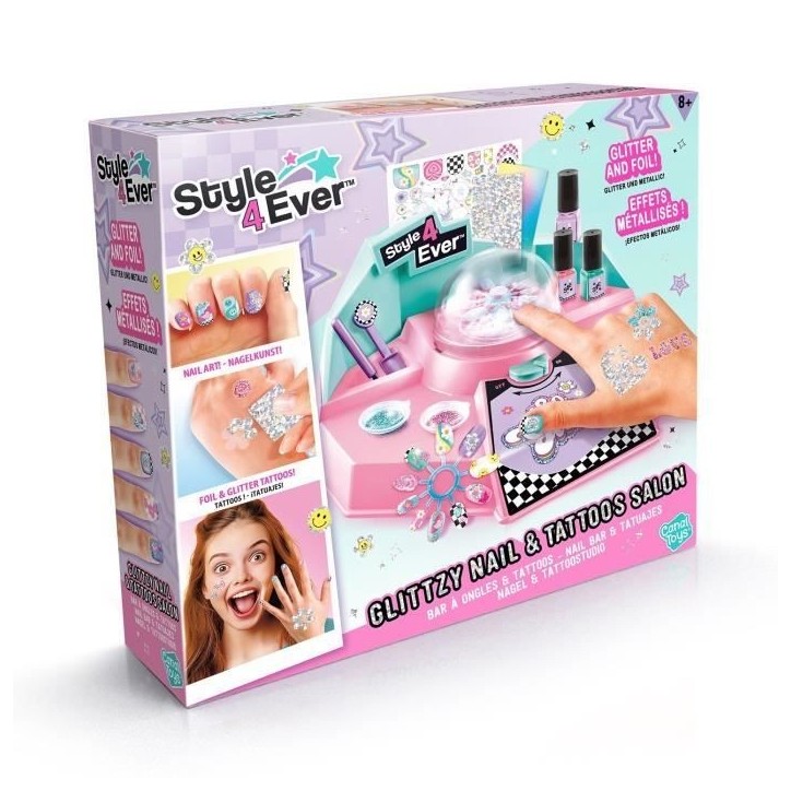 Canal Toys - Style 4 Ever - Glittzy Bar a Ongles et Tatouages - OFG 345 Canal Toys - Style 4 Ever - Glittzy Bar a Ongles et Tatouages - OFG 345