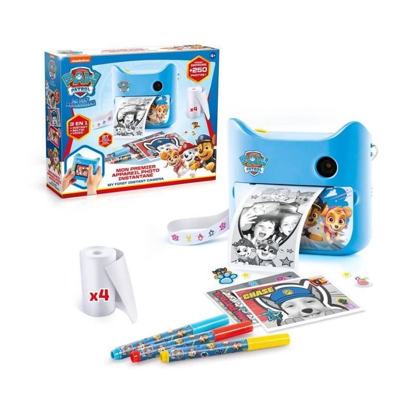 Appareil Photo Instantané Pat'Patrouille - Canal Toys - PPC 037 - Imp Appareil Photo Instantané Pat'Patrouille - Canal Toys - PPC 037 - Imp