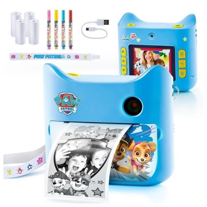 Appareil Photo Instantané Pat'Patrouille - Canal Toys - PPC 037 - Imprime plus de 250 photos Appareil Photo Instantané Pat'Patrouille - Canal Toys - PPC 037 - Imprime plus de 250 photos