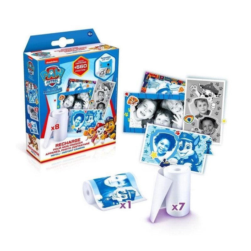 Canal Toys - Recharge Appareil Photo Instantané Pat'Patrouille - phot Canal Toys - Recharge Appareil Photo Instantané Pat'Patrouille - phot