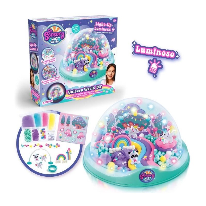 Canal Toys - So Sensory Mini World - Le Monde des Licornes DIY - SEN 0 Canal Toys - So Sensory Mini World - Le Monde des Licornes DIY - SEN 0