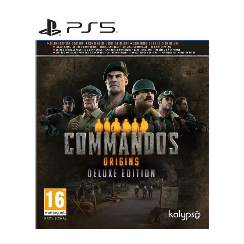 Commandos : Origins deluxe édition - Jeu PS5 Commandos : Origins deluxe édition - Jeu PS5