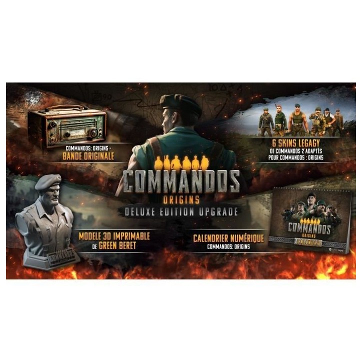 Commandos : Origins deluxe édition - Jeu PS5