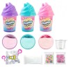 SO DIY So Slime Fluffy - Lot de 3 Slime Shakers Fluffy parfumés - Dé