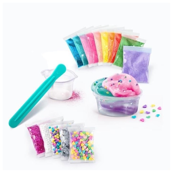 CANAL TOYS - Slime - Mix'in Kit - Pack 10 Slimes pour Enfant de 6 ans et plus - Multicolore CANAL TOYS - Slime - Mix'in Kit - Pack 10 Slimes pour Enfant de 6 ans et plus - Multicolore