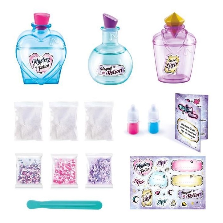 Canal Toys Mon Coffret Potions Magiques - Magical Slime - SSC 214 - Loisirs créatifs - Canal Toys Canal Toys Mon Coffret Potions Magiques - Magical Slime - SSC 214 - Loisirs créatifs - Canal Toys