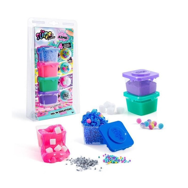 Canal Toys - So Slime DIY - Mix'in Sensations 4-pack - Loisirs Créati Canal Toys - So Slime DIY - Mix'in Sensations 4-pack - Loisirs Créati