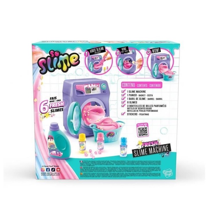 Canal Toys - SO DIY - So Slime DIY - La Machine a Laver de Slime -So Fresh - SSC 244 Canal Toys - SO DIY - So Slime DIY - La Machine a Laver de Slime -So Fresh - SSC 244