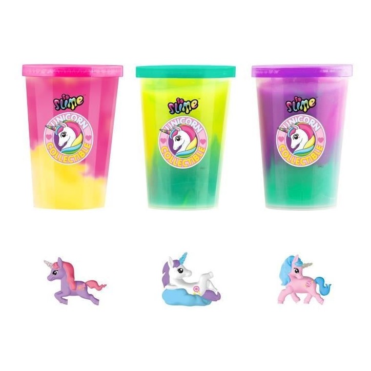Canal Toys - So Slime - Collectible 3 pack Licorne - SSC 269 - Canal Toys Canal Toys - So Slime - Collectible 3 pack Licorne - SSC 269 - Canal Toys