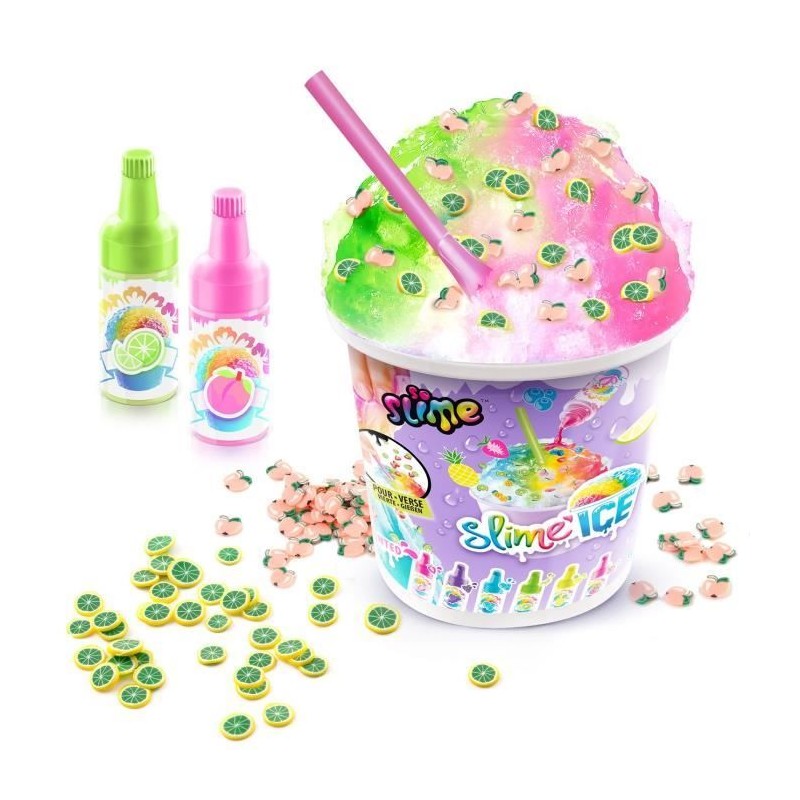 Canal Toys - SO SLIME DIY - Slime Ice Mega Cup - Avec 2 colorants parf Canal Toys - SO SLIME DIY - Slime Ice Mega Cup - Avec 2 colorants parf