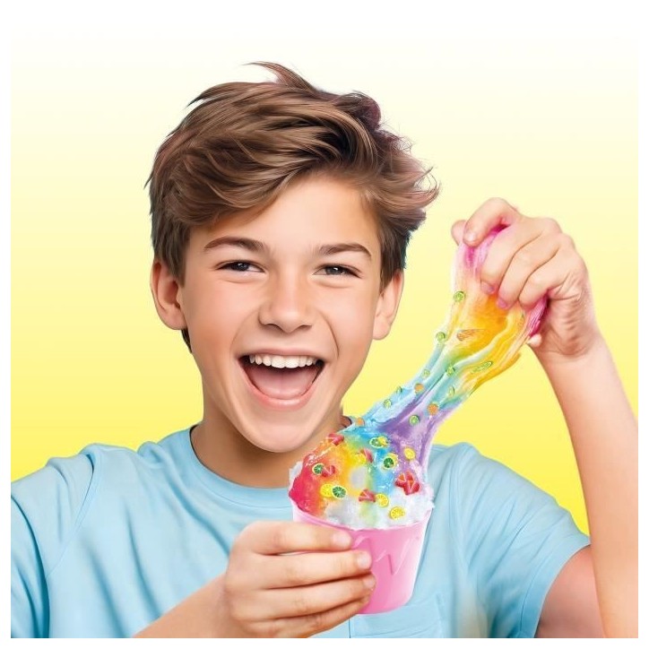Canal Toys - SO SLIME DIY - Slime Ice Machine- Avec 1 machine, 3 colorants parfumés, des accessoires et décorations - SSC 310