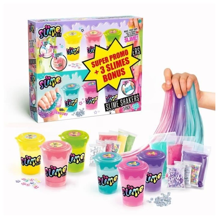 Canal Toys - Slime shakers 3 + 3 bonus Canal Toys - Slime shakers 3 + 3 bonus