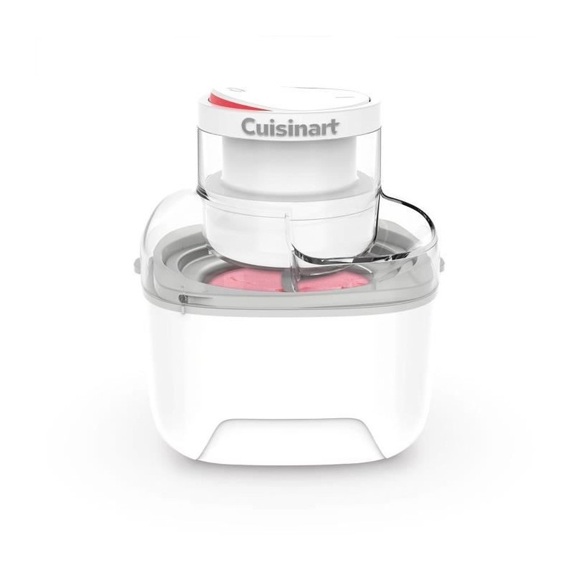 Sorbetiere CUISINART - ICEM10E - 12 W - 475 ml - Blanc Sorbetiere CUISINART - ICEM10E - 12 W - 475 ml - Blanc