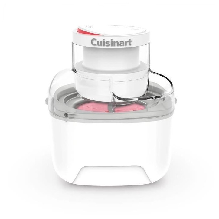 Sorbetiere CUISINART - ICEM10E - 12 W - 475 ml - Blanc Sorbetiere CUISINART - ICEM10E - 12 W - 475 ml - Blanc