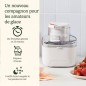 Sorbetiere CUISINART - ICEM10E - 12 W - 475 ml - Blanc