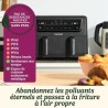 Friteuse sans huile CUISINART - Airfryer AFD10OBLE - Capacité 10,4L -