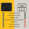 Friteuse sans huile CUISINART - Airfryer AFD10OBLE - Capacité 10,4L -