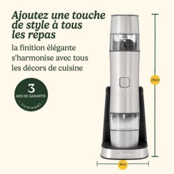 Saliere / Poivriere - CUISINART - SG6SE - 20 min - Automatique - Recha