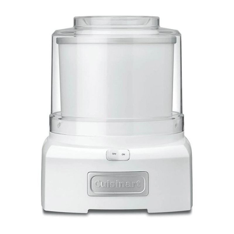 Sorbetiere CUISINART - ICE21E - Capacité 1,4L - Préparation rapide e Sorbetiere CUISINART - ICE21E - Capacité 1,4L - Préparation rapide e