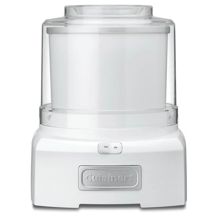 Sorbetiere CUISINART - ICE21E - Capacité 1,4L - Préparation rapide en 25min - 35W