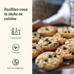 Batteur électrique - CUISINART - HM7U/E POWER ADVANTAGE 7 Speed - 200