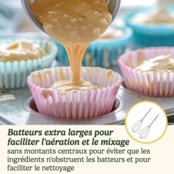 Batteur électrique - CUISINART - HM7U/E POWER ADVANTAGE 7 Speed - 200
