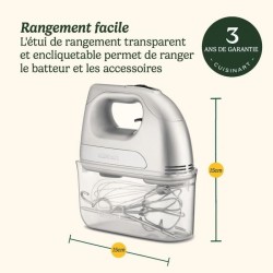 Batteur électrique - CUISINART - HM7U/E POWER ADVANTAGE 7 Speed - 200