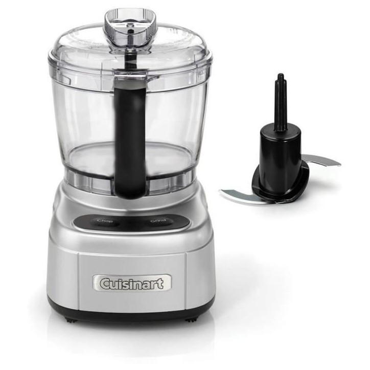 Hachoir électrique - CUISINART - ECH4E Mini Prep Pro - 250 W - 900 ml - Gris Hachoir électrique - CUISINART - ECH4E Mini Prep Pro - 250 W - 900 ml - Gris