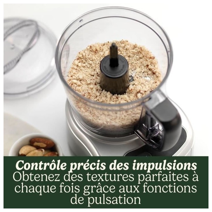 Hachoir électrique - CUISINART - ECH4E Mini Prep Pro - 250 W - 900 ml - Gris Hachoir électrique - CUISINART - ECH4E Mini Prep Pro - 250 W - 900 ml - Gris