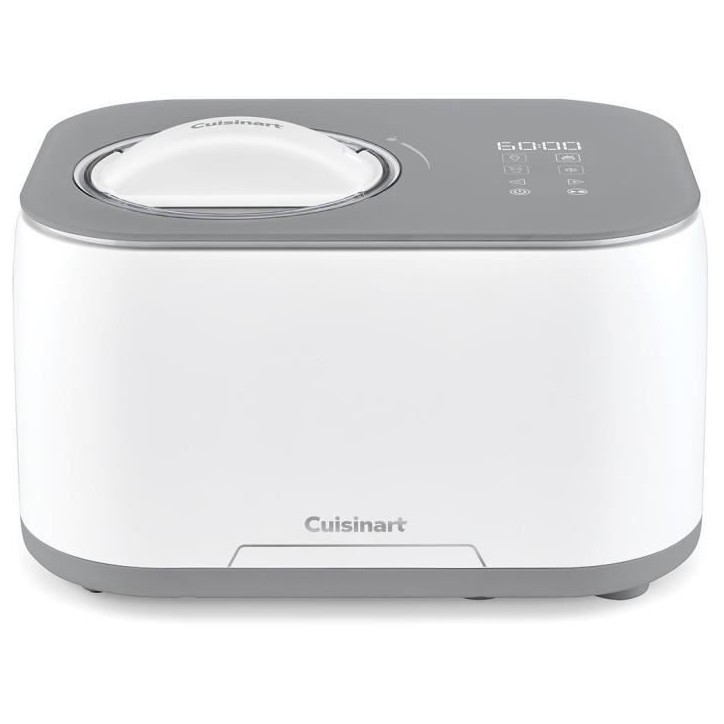 Sorbetiere CUISINART - ICE90E - Capacité 950ml - Préparation rapide en 40min - 100W Sorbetiere CUISINART - ICE90E - Capacité 950ml - Préparation rapide en 40min - 100W