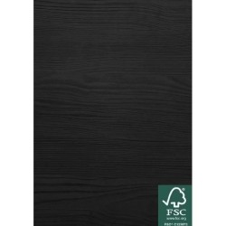 Meuble simple vasque L 92cm - 2 Tiroirs - Coloris Chene noir - STEEL