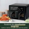 Friteuse sans huile CUISINART - Airfryer AFD10XBLE - Capacité 10,4L -
