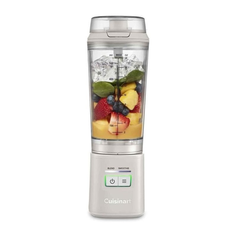 Blender - CUISINART - PBL100E Blast&Go - 120 W - 500 ml - 50 dB - Blan Blender - CUISINART - PBL100E Blast&Go - 120 W - 500 ml - 50 dB - Blan
