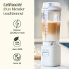 Blender - CUISINART - PBL100E Blast&Go - 120 W - 500 ml - 50 dB - Blan