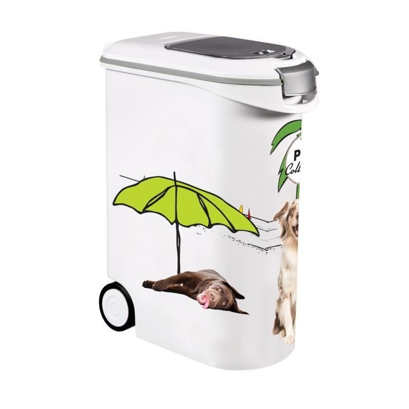 Boite pour les croquettes Curver PetLife 20 kg conteneur de stockage d Boite pour les croquettes Curver PetLife 20 kg conteneur de stockage d