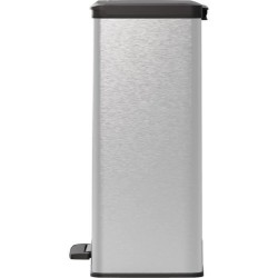 Poubelle Rectangle - DECO BIN - CURVER - 65L - Design moderne - 49 x 2