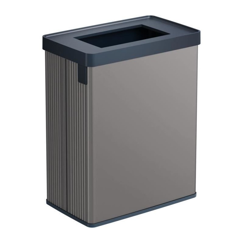 Poubelle de tri - VERTO - CURVER - 54 L - Gris perle Poubelle de tri - VERTO - CURVER - 54 L - Gris perle