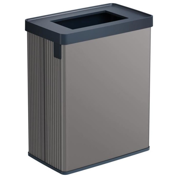 Poubelle de tri - VERTO - CURVER - 54 L - Gris perle Poubelle de tri - VERTO - CURVER - 54 L - Gris perle