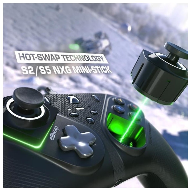 Manette de jeu - THRUSTMASTER - Eswap S Pro Controller - Noir - Xbox Séries X et S, Xbox One et PC Manette de jeu - THRUSTMASTER - Eswap S Pro Controller - Noir - Xbox Séries X et S, Xbox One et PC