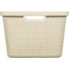 Corbeille a linge - Curver - Jute - 46 L - Beige