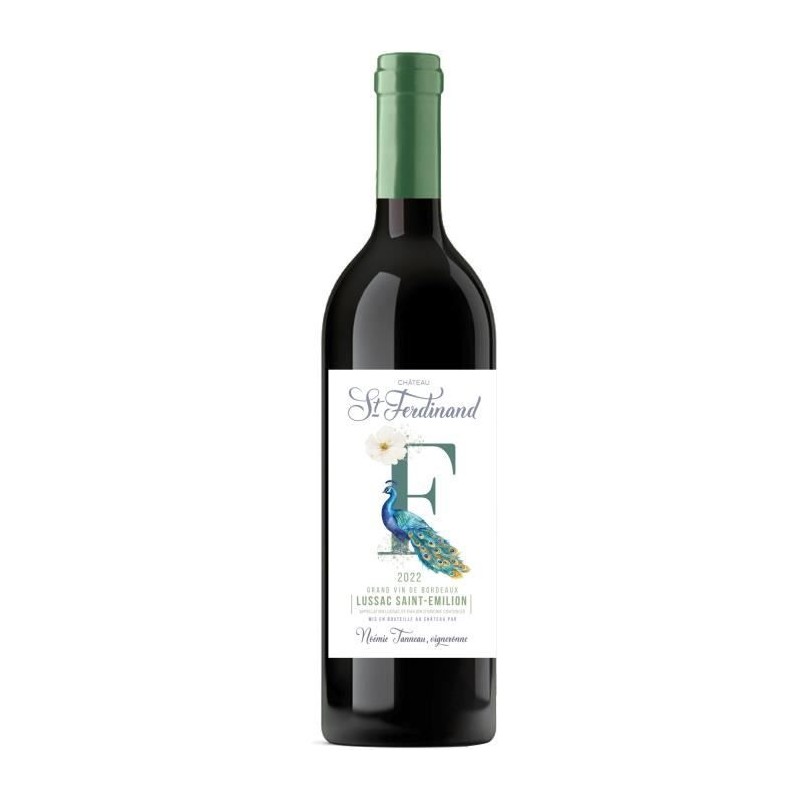 Château St Ferdinand Cuvée F 2022 Lussac Saint-Emilion - Vin rouge d Château St Ferdinand Cuvée F 2022 Lussac Saint-Emilion - Vin rouge d
