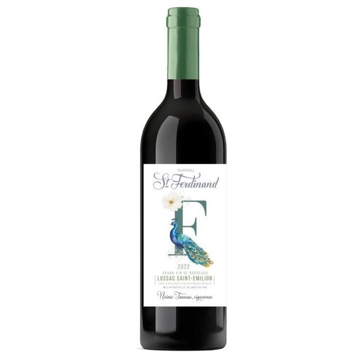 Château St Ferdinand Cuvée F 2022 Lussac Saint-Emilion - Vin rouge de Bordeaux