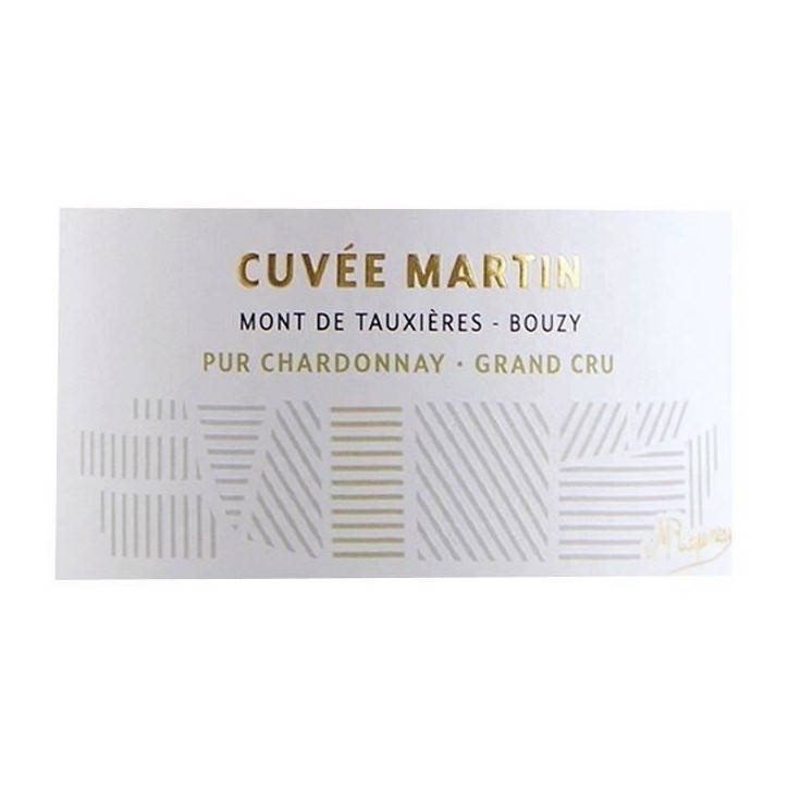 Champagne Paul Louis Martin Cuvée Martin millésimé - 2019 - Parcelle Mont de Tauxieres - Bouzy Pur Chardonnay - Grand Cru - 7 Champagne Paul Louis Martin Cuvée Martin millésimé - 2019 - Parcelle Mont de Tauxieres - Bouzy Pur Chardonnay - Grand Cru - 7