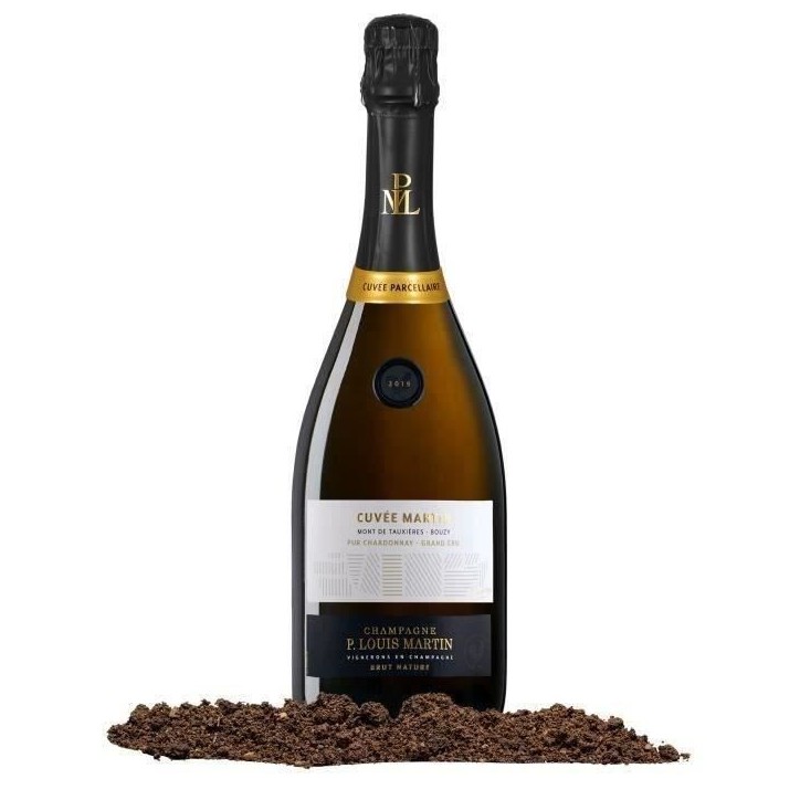 Champagne Paul Louis Martin Cuvée Martin millésimé - 2019 - Parcelle Mont de Tauxieres - Bouzy Pur Chardonnay - Grand Cru - 7 Champagne Paul Louis Martin Cuvée Martin millésimé - 2019 - Parcelle Mont de Tauxieres - Bouzy Pur Chardonnay - Grand Cru - 7