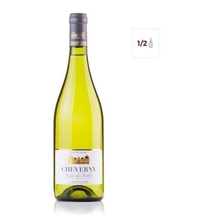 Cuvée des nobles 2023 Cheverny - Vin blanc de Loire - 37,5 cl