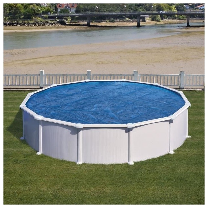 GRE - Bâche été a bulles pour piscine hors-sol ronde de Ø 3m - Épaisseur 0,18mm GRE - Bâche été a bulles pour piscine hors-sol ronde de Ø 3m - Épaisseur 0,18mm