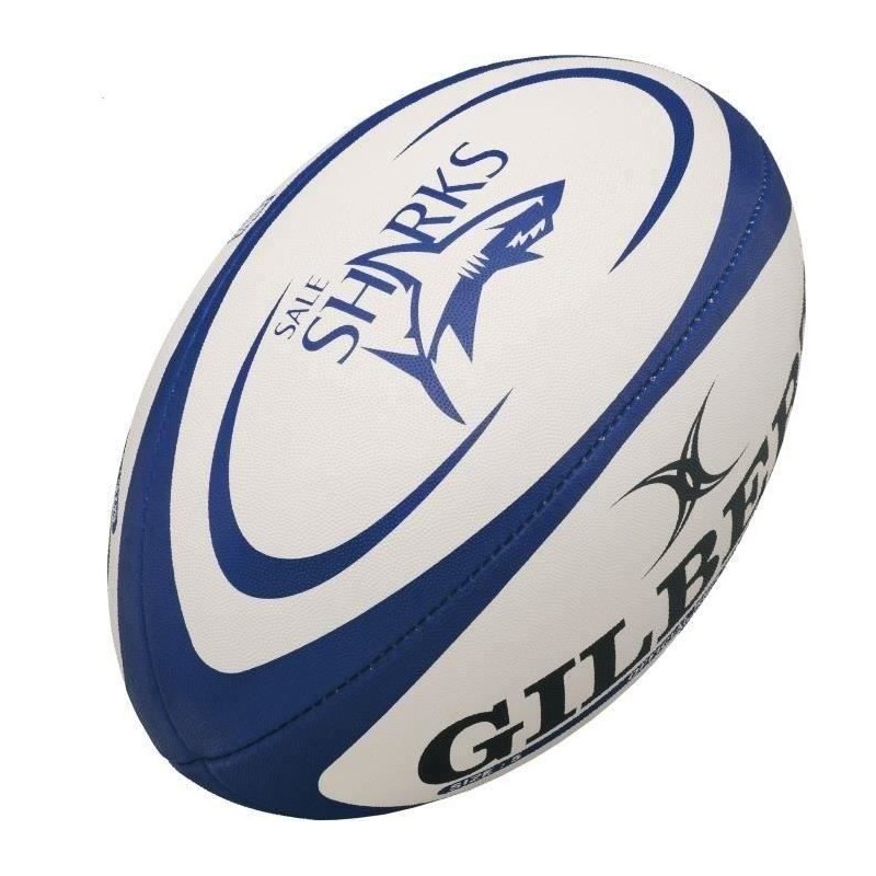 GILBERT Ballon de rugby REPLICA - Sharks - Taille Midi GILBERT Ballon de rugby REPLICA - Sharks - Taille Midi